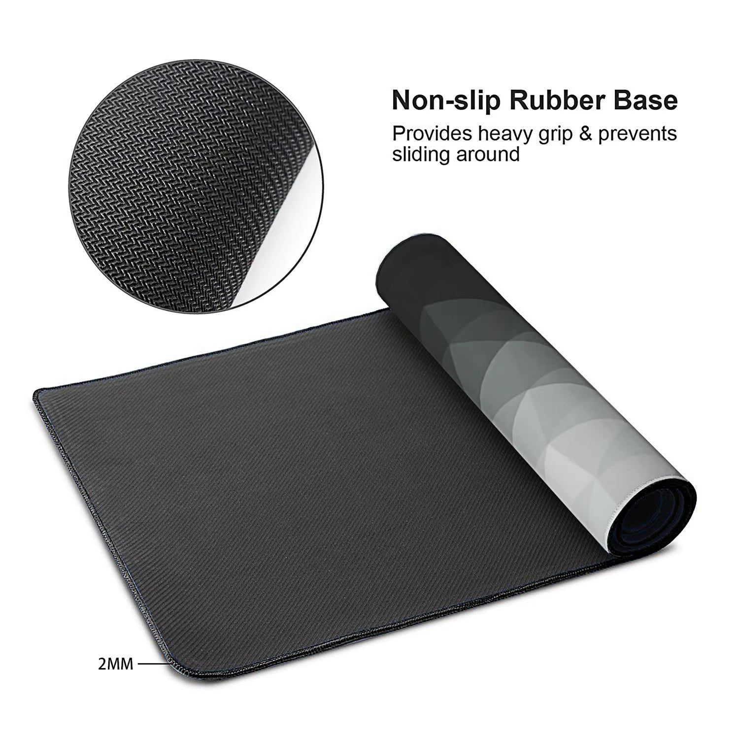 1PC Large Mouse Pads for Desk, Gaming Mouse Pad, Mouse Pad with Stitched Edges and Non-Slip Rubber Base, Extended and Thickened