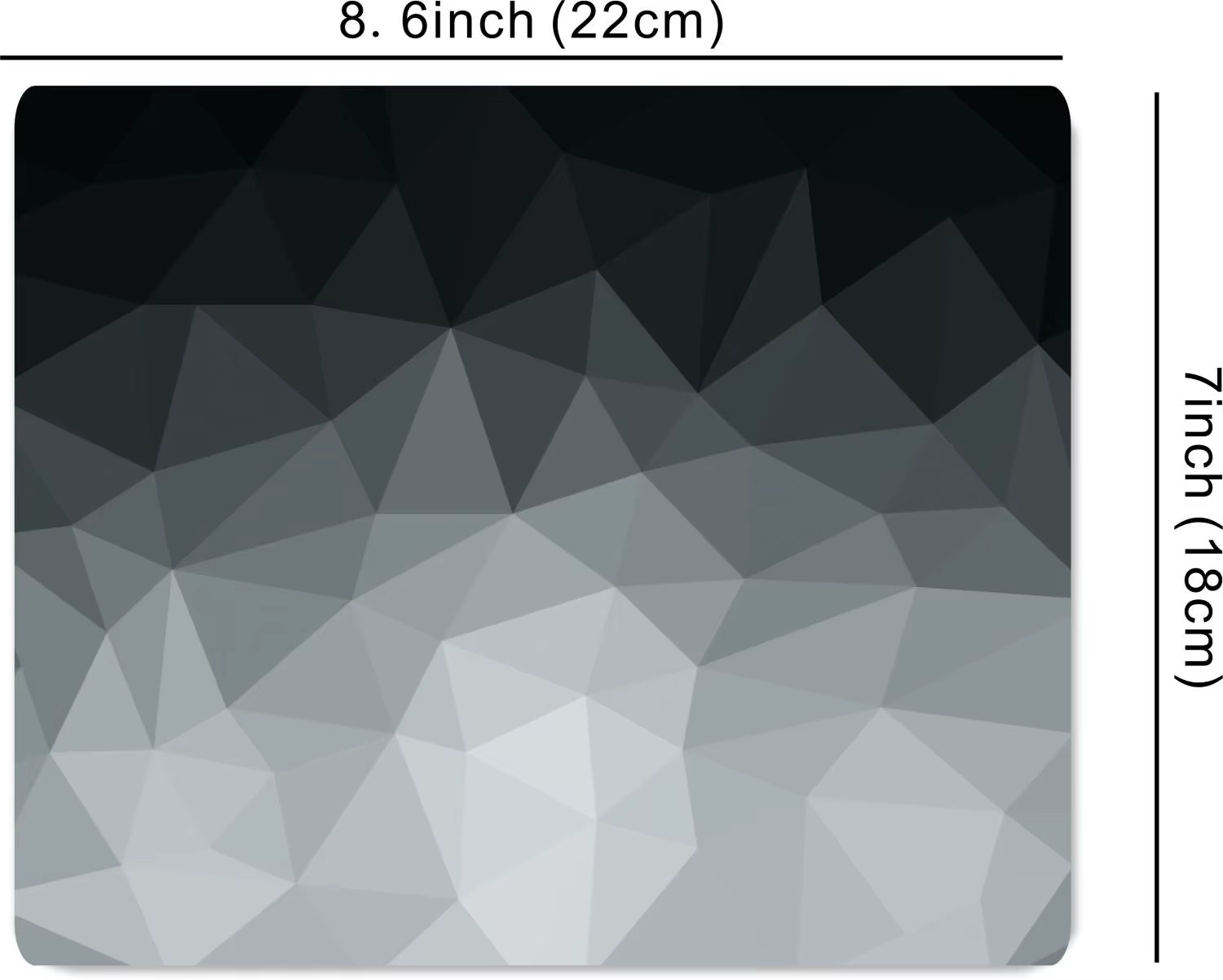 1PC Large Mouse Pads for Desk, Gaming Mouse Pad, Mouse Pad with Stitched Edges and Non-Slip Rubber Base, Extended and Thickened
